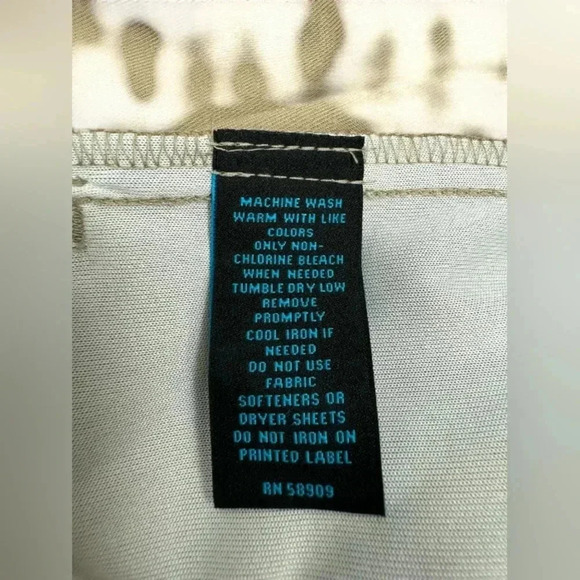 Roundtree &  Yorke NWT Performance Big Man Shorts Khaki Size 46B - Picture 9 of 9